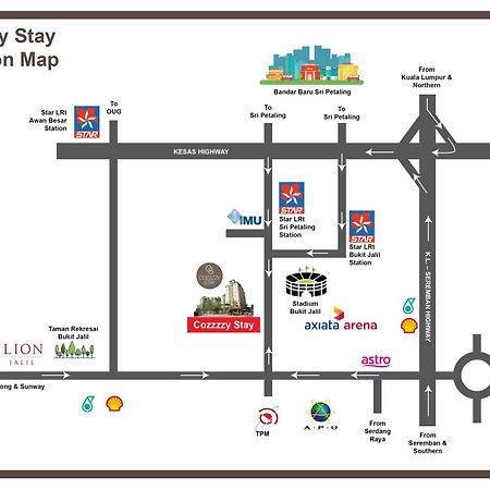 Apartment Next To Axiata Arena, Stadium Bukit Jalil Куала-Лумпур Экстерьер фото